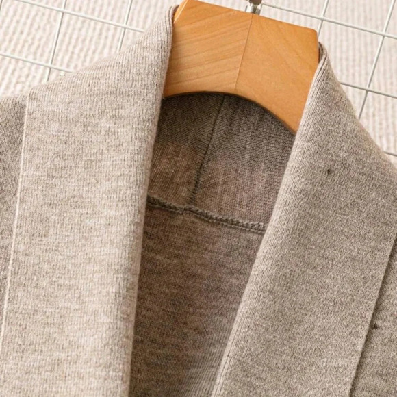 Women Casual Solid Color Sleeveless Cardigan,Fall - Picture 5 of 5